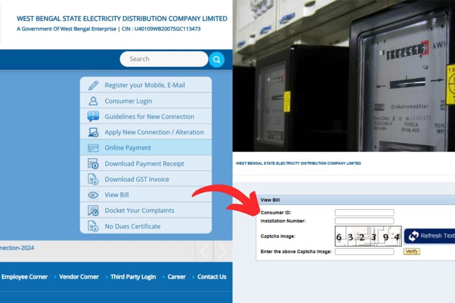WBSEDCL download bill process