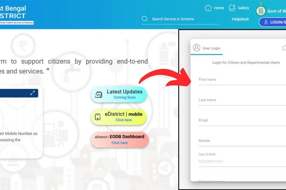 edistrict portal registration process