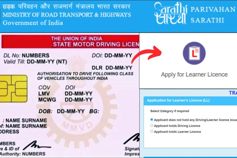 Learners Licence application process