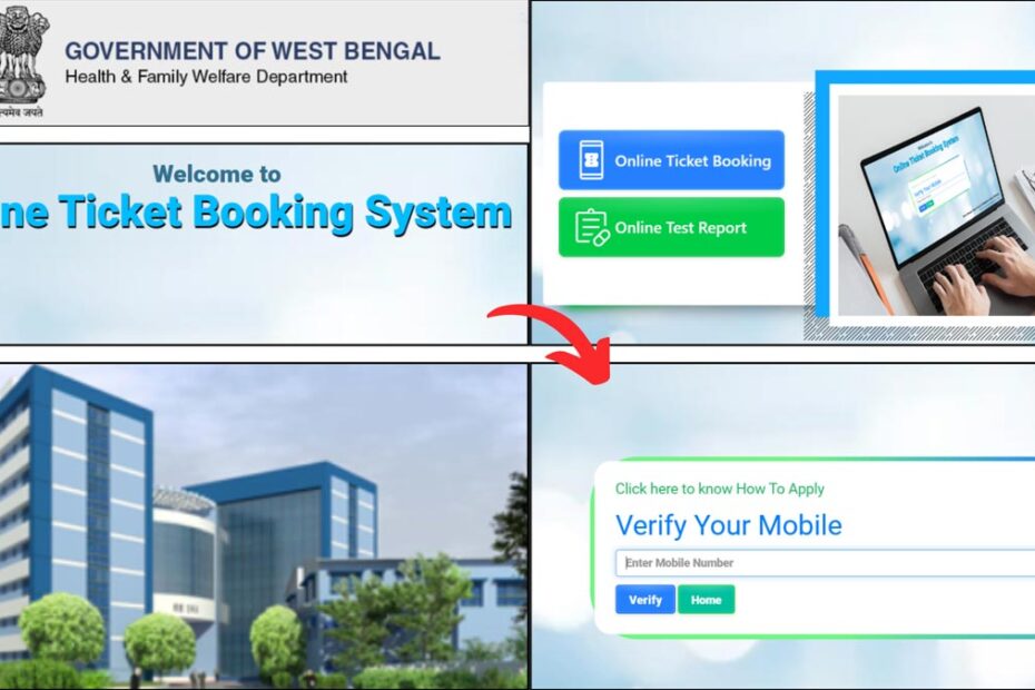 OPD Ticket booking process West Bengal