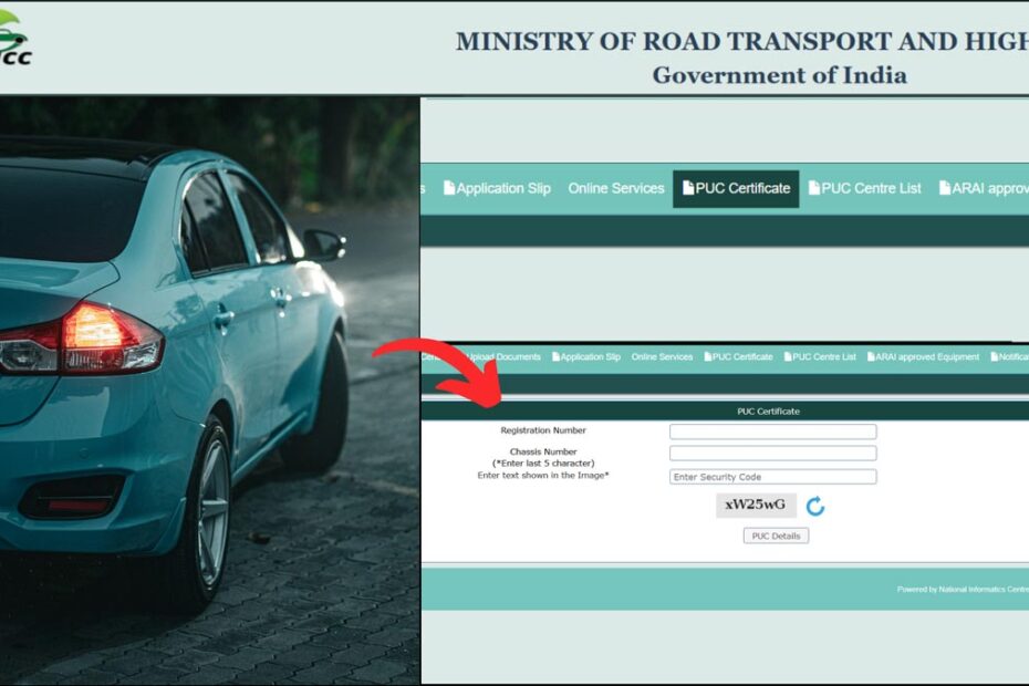 PUC Certificate download process