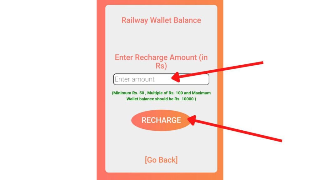 How To Add Money On the UTS App R-Wallet Online 4 Rechange wallet page on the UTS app