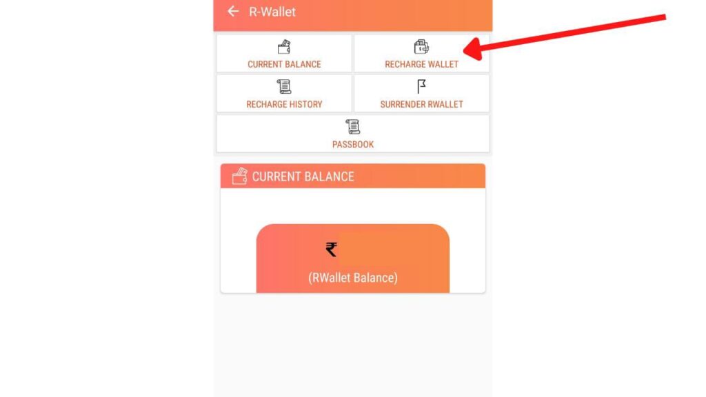 How To Add Money On the UTS App R-Wallet Online 3 Recharge Wallet option on UTS app