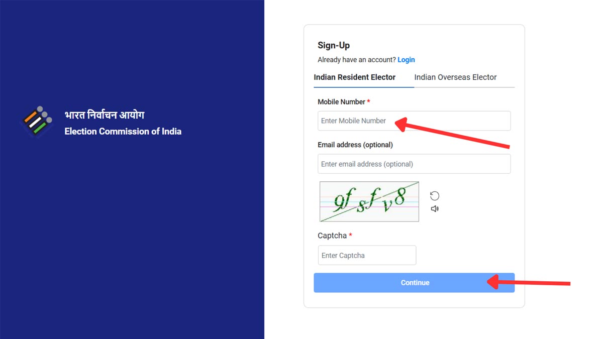 How To Register (And Login) On ECI Voter's Service Portal