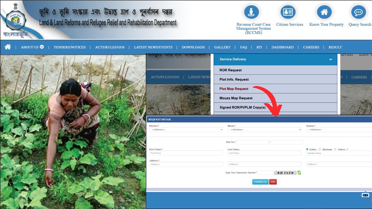 How To Request (And Download) Plot Map Online In West Bengal