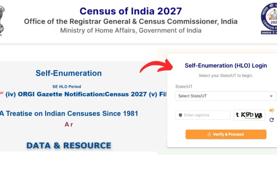 Census Self enumeretion online process